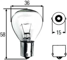 S11 Incandescent Bulb